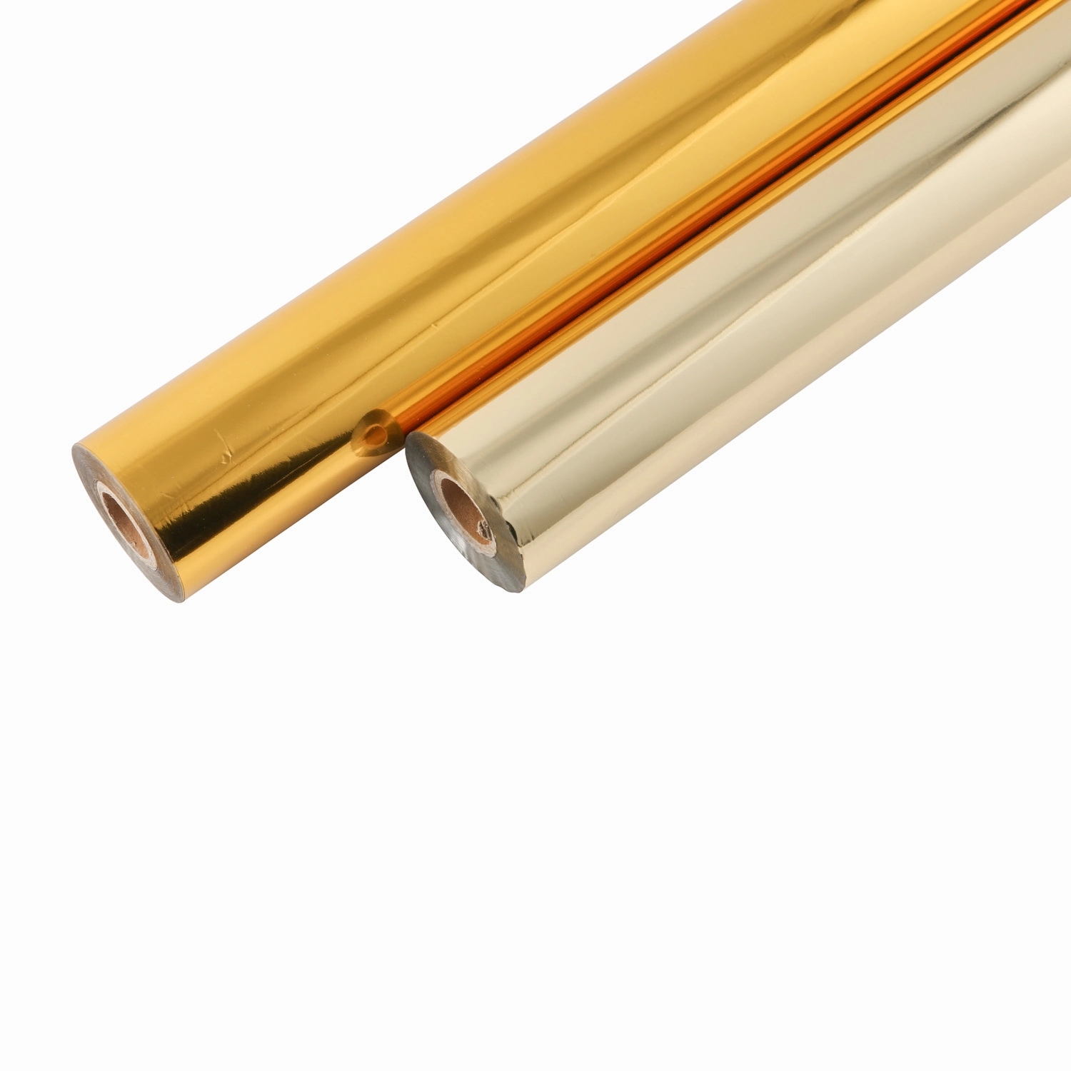 Gro&szlig;handel mit gl&auml;nzender Gold- und Silber-Minc-Swapp-Dekoration, DIY-Toner-Reaktivfolie 